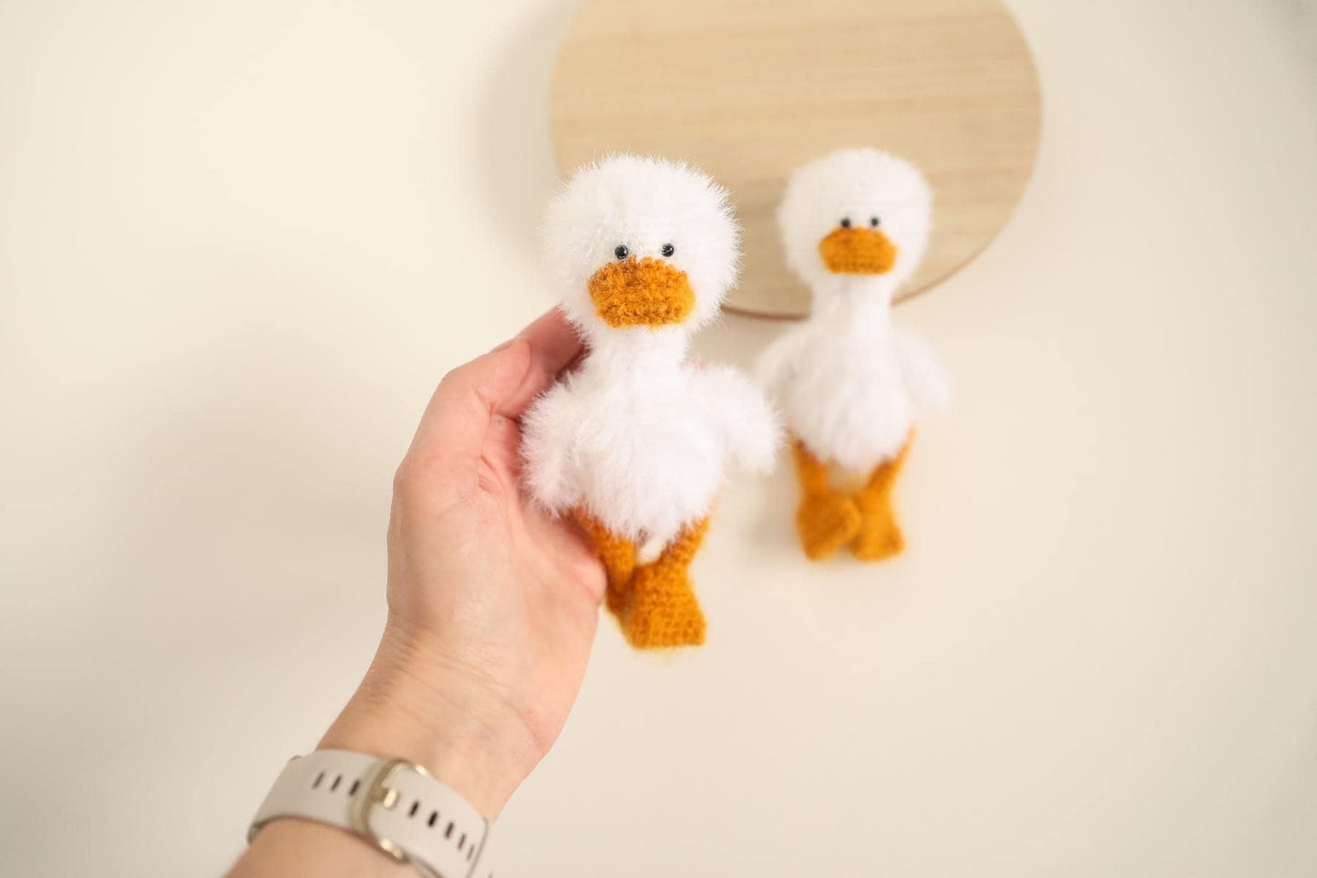 MADE TO ORDER! White goose toy