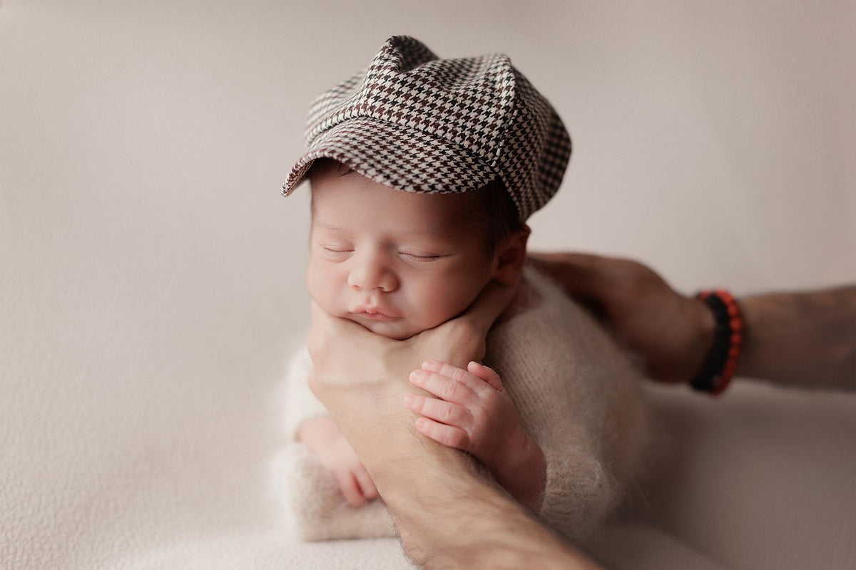 MADE TO ORDER! Newborn boys golf hat/cap