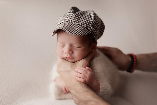 MADE TO ORDER! Newborn boys golf hat/cap