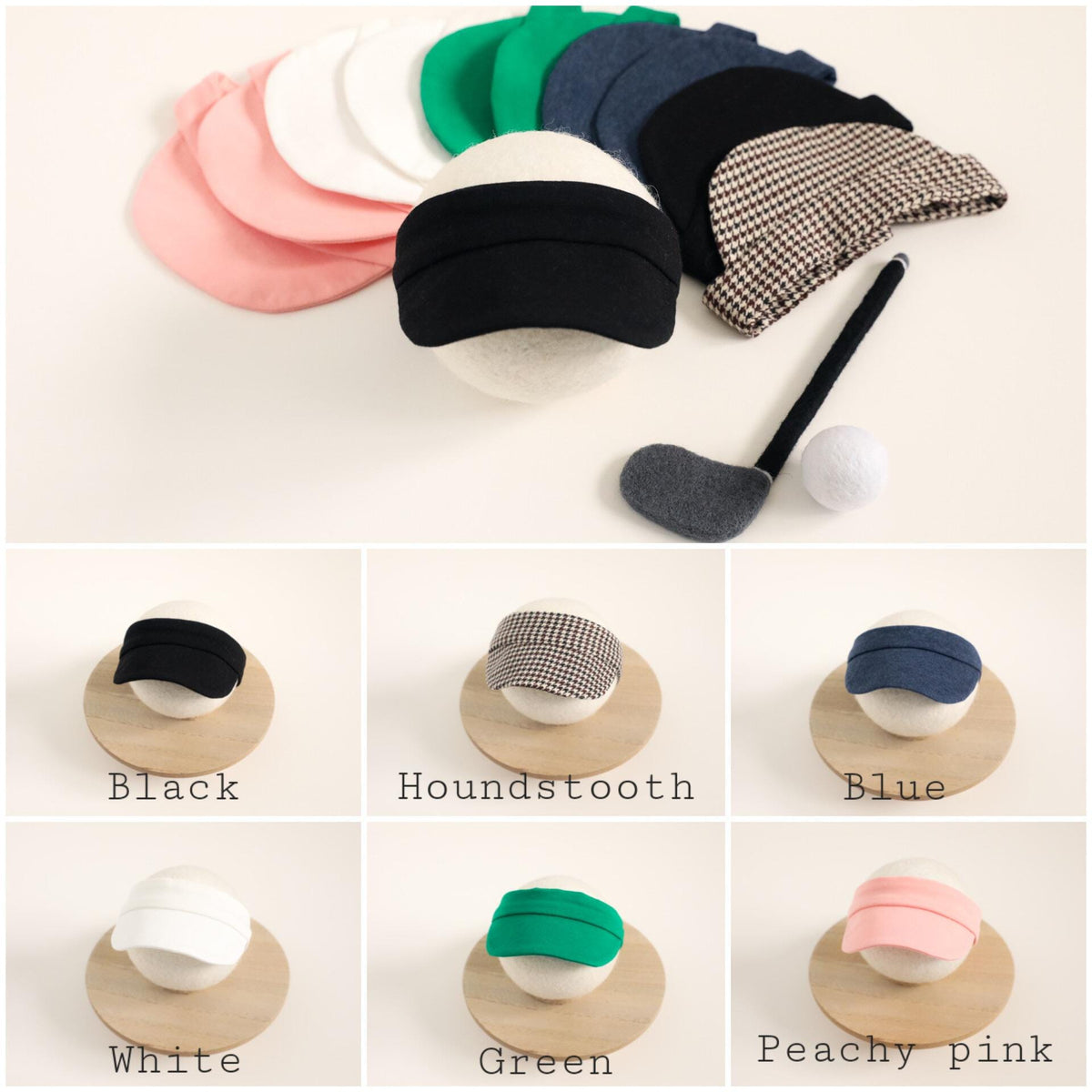 MADE TO ORDER! Newborn visor hat