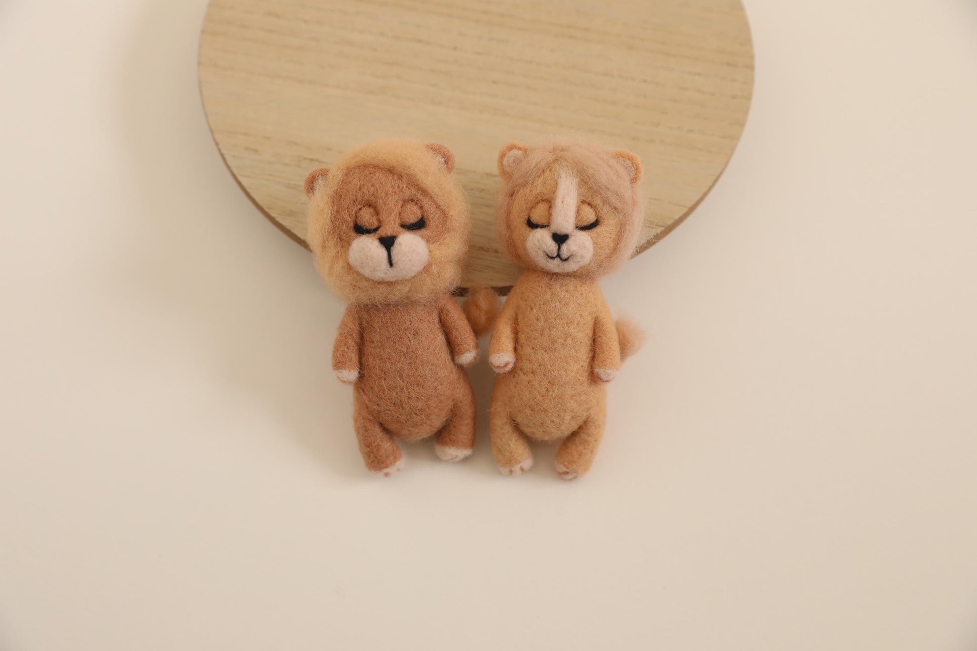 RTS! Felted lion toy