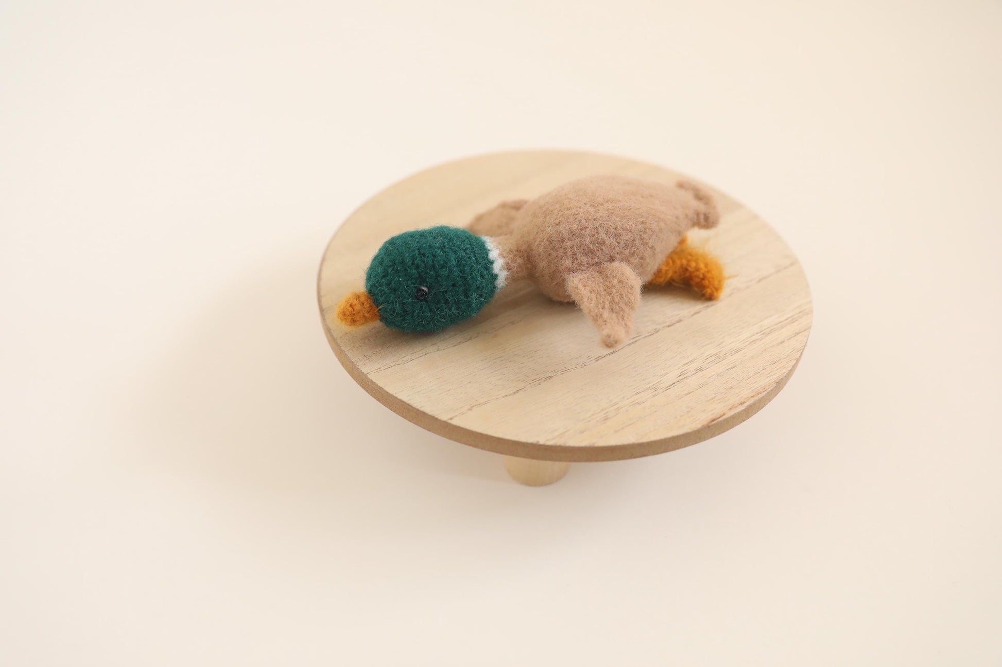 MADE TO ORDER! Mini mallard duck toy