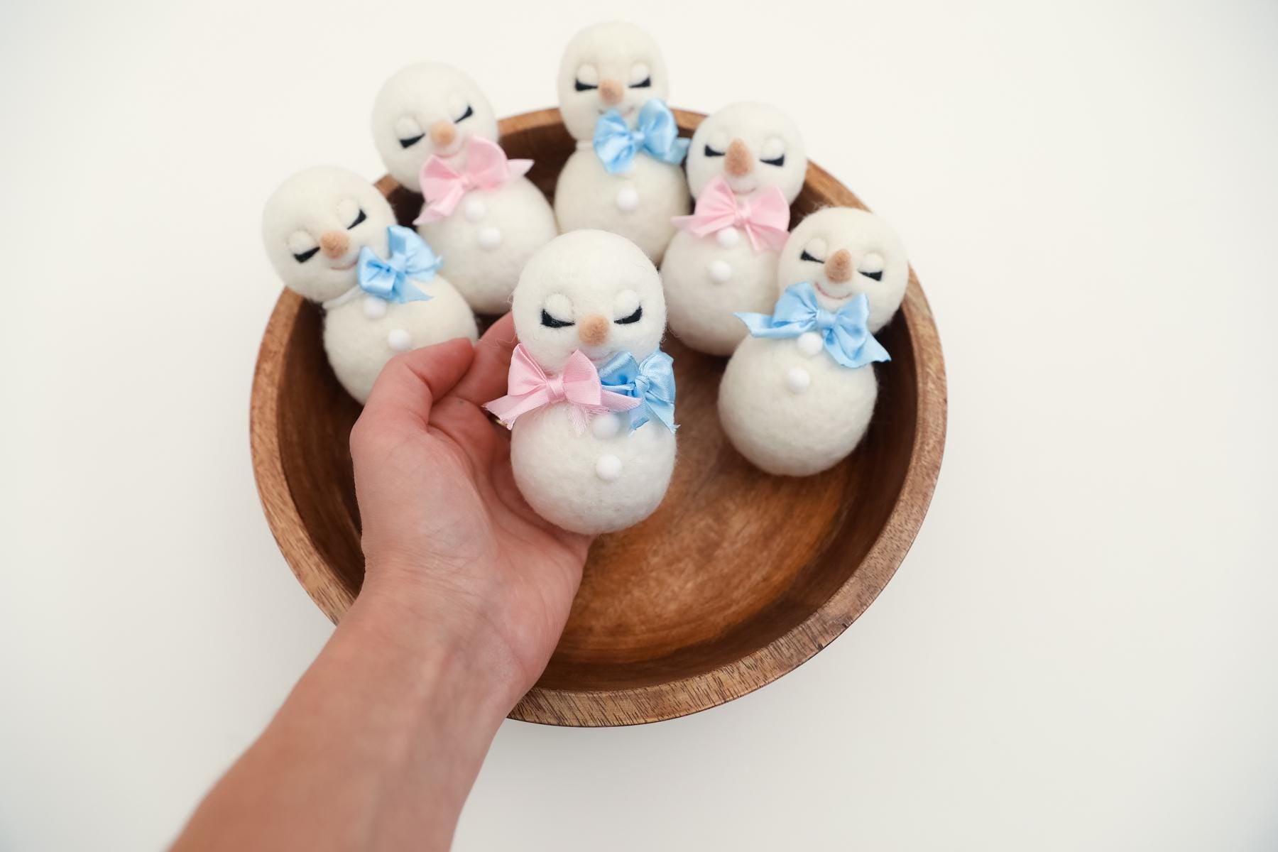 RTS! Felted snowman toy