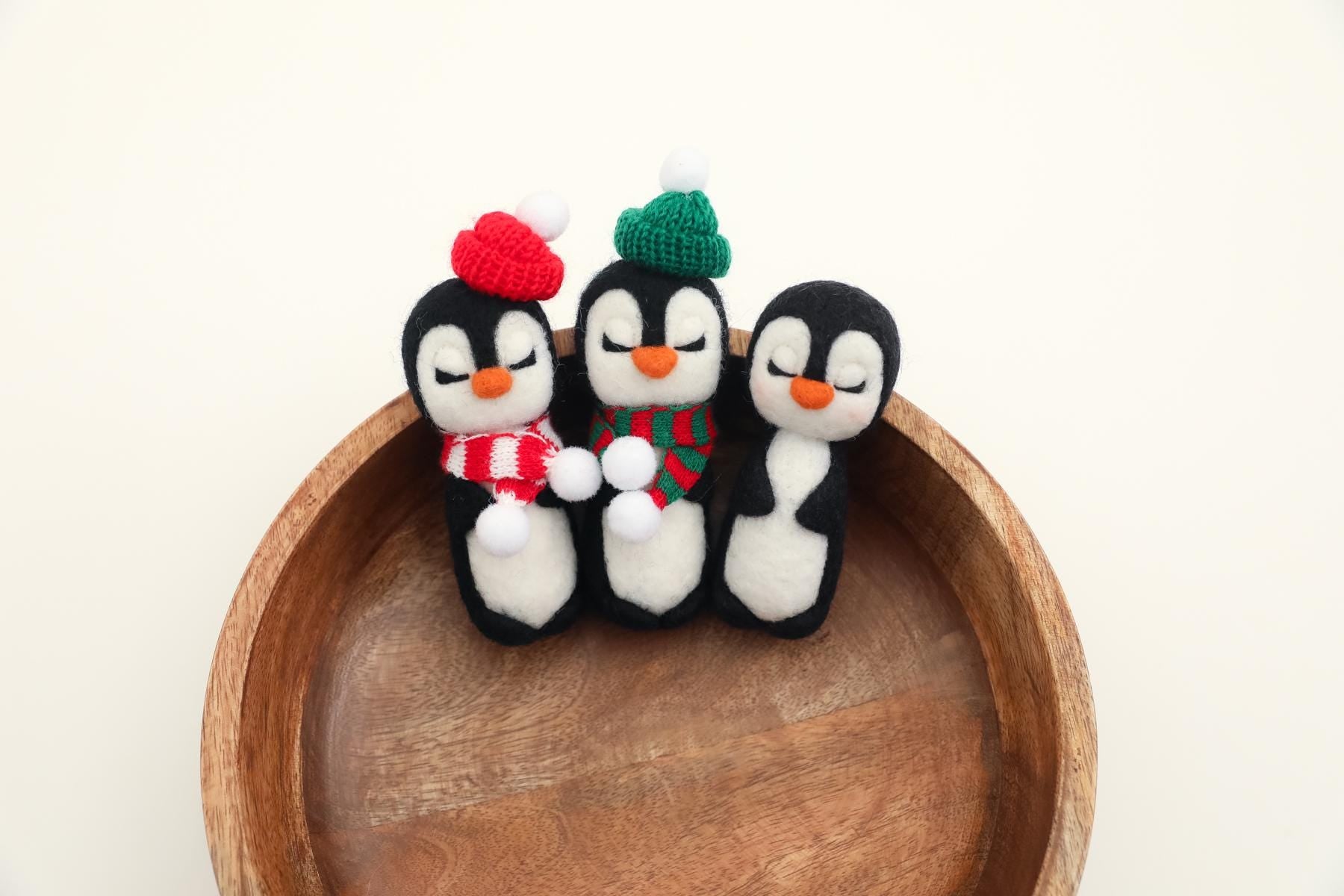 RTS! Felted penguin toy
