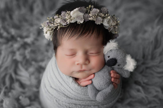 MADE TO ORDER! Knitted koala toy
