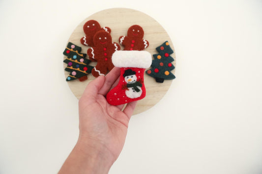 RTS! Felted Christmas toys