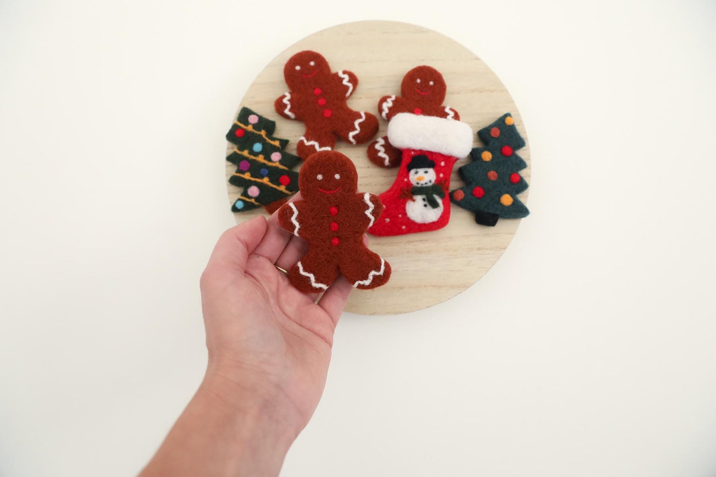 RTS! Felted Christmas toys