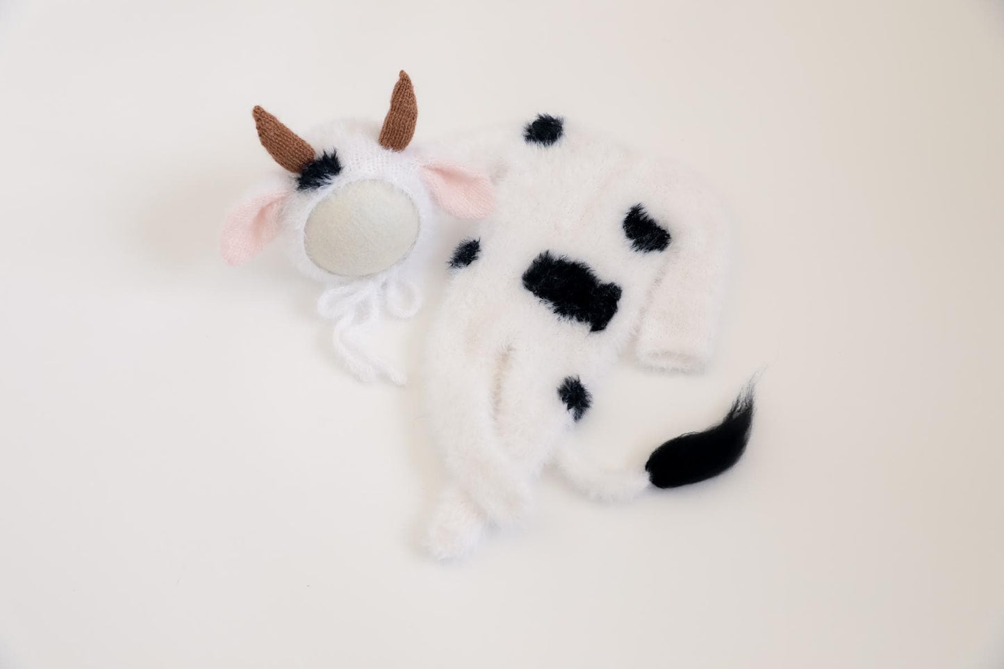 RTS! Fuzzy cow outfit