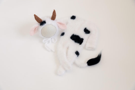 RTS! Fuzzy cow outfit