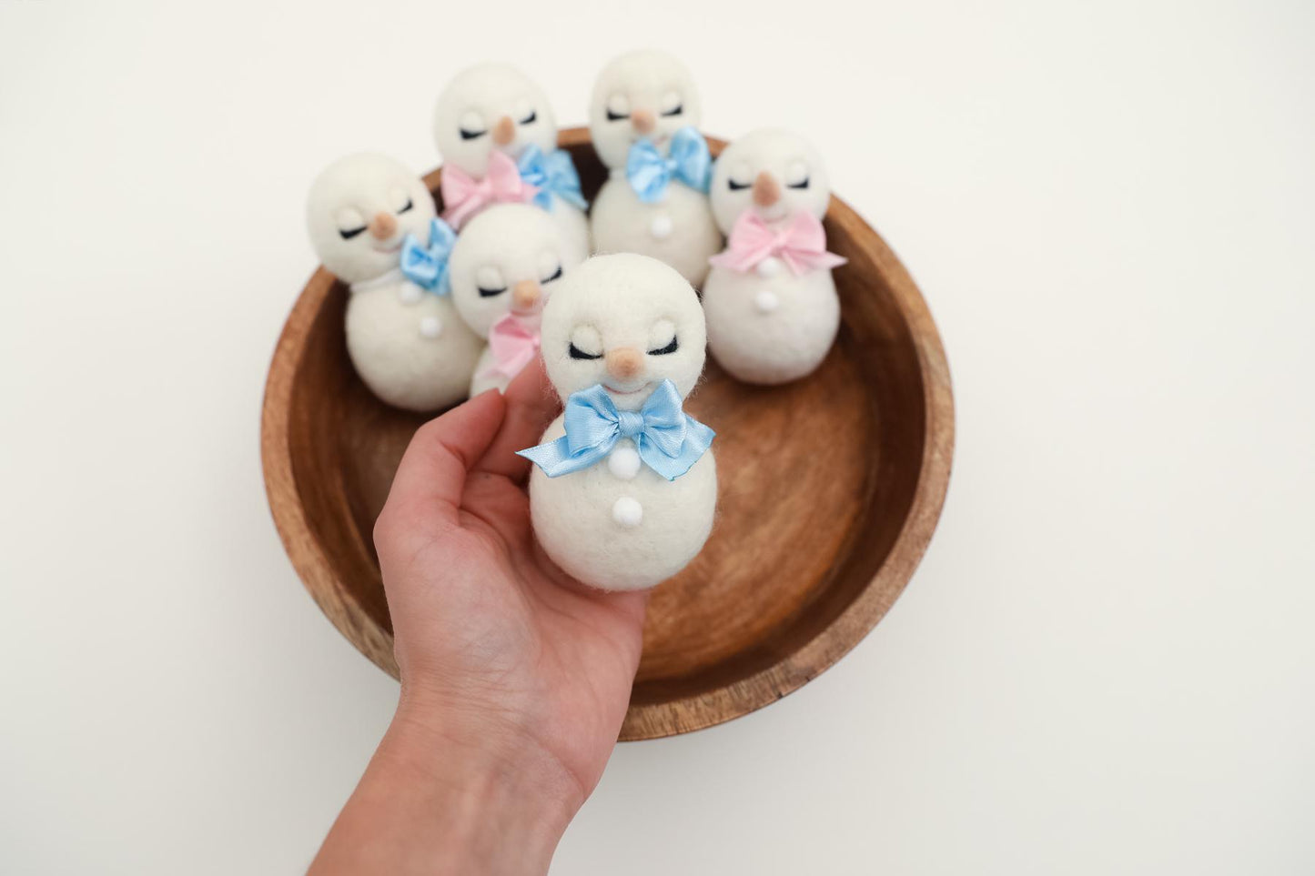 RTS! Felted snowman toy