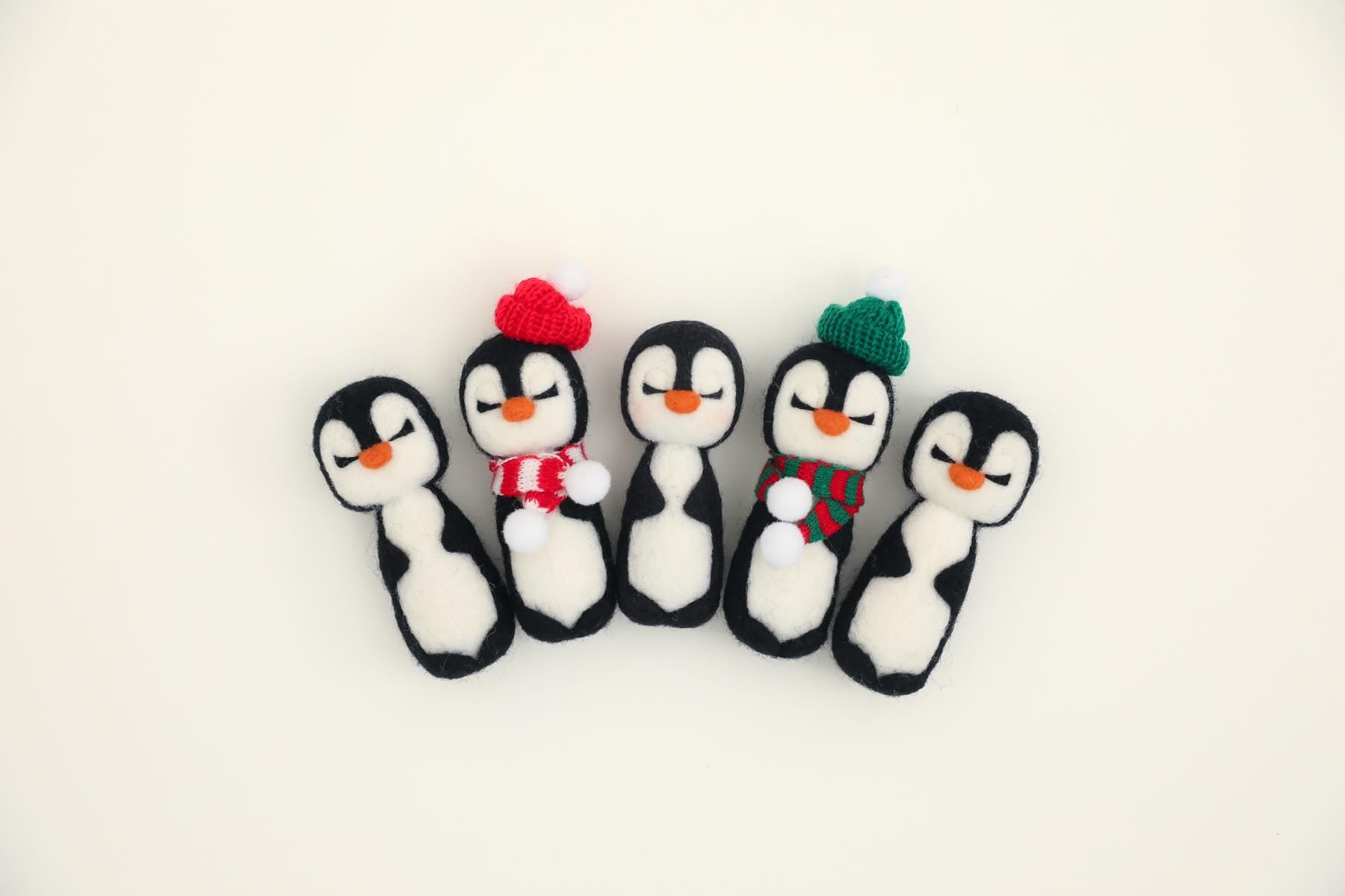 RTS! Felted penguin toy