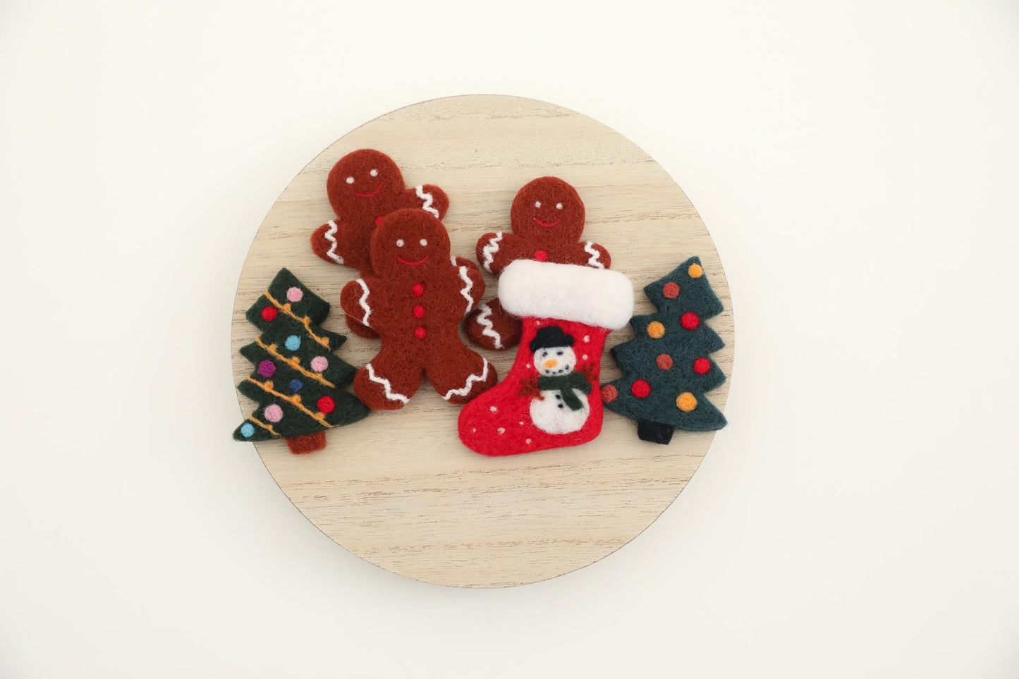 RTS! Felted Christmas toys