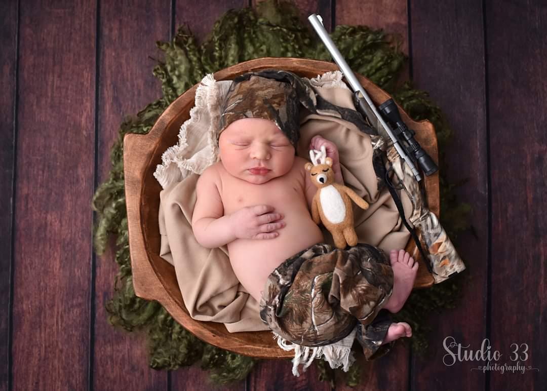 MADE TO ORDER! Felted hunting set