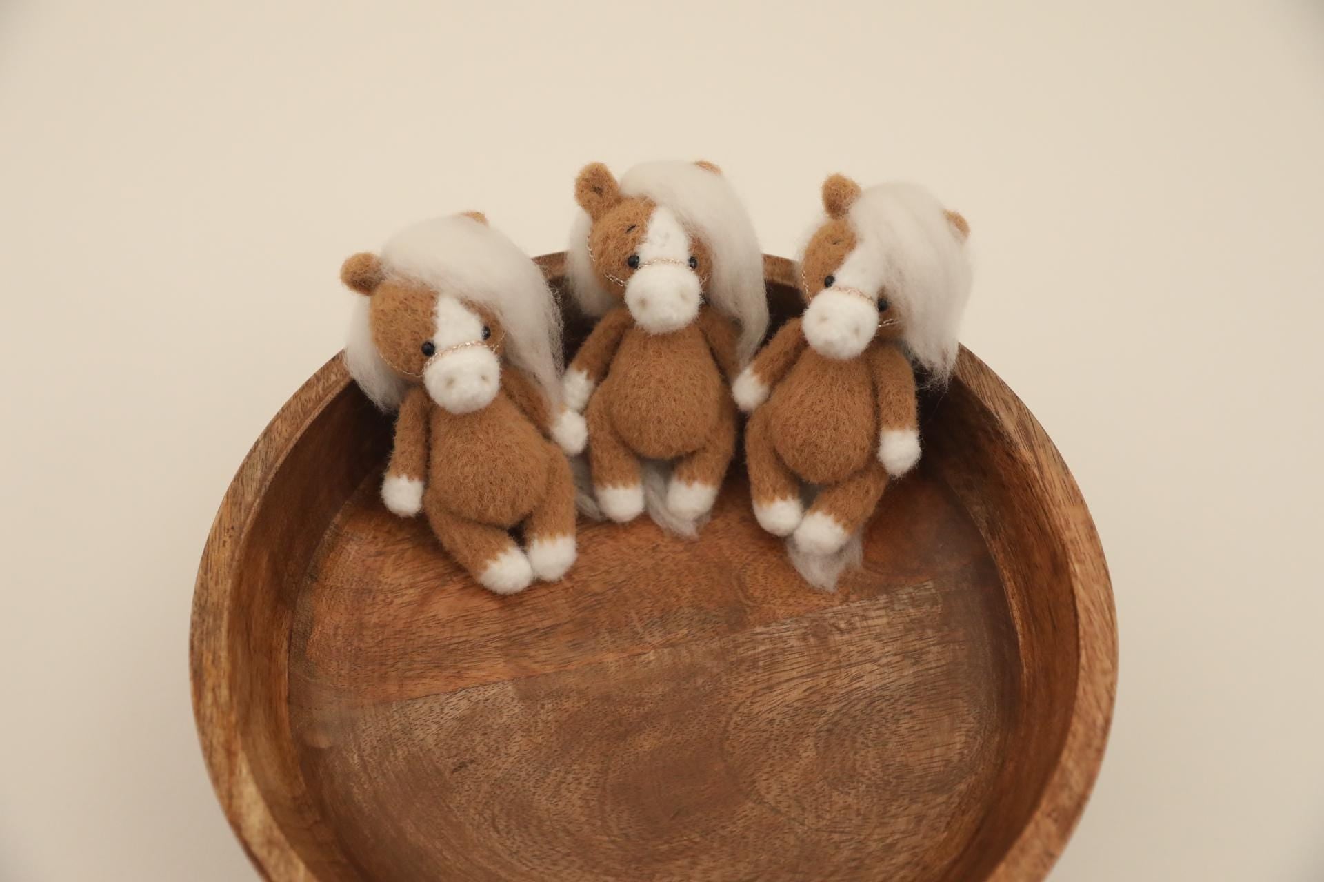 RTS! Knitted horse lovie | Newborn photography props Animal props Newborn posing lovie Horse toy