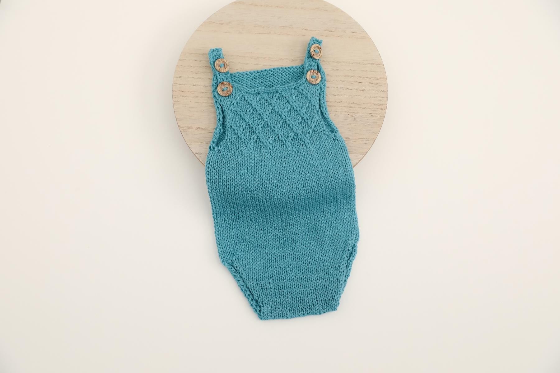RTS! Baby knitted romper