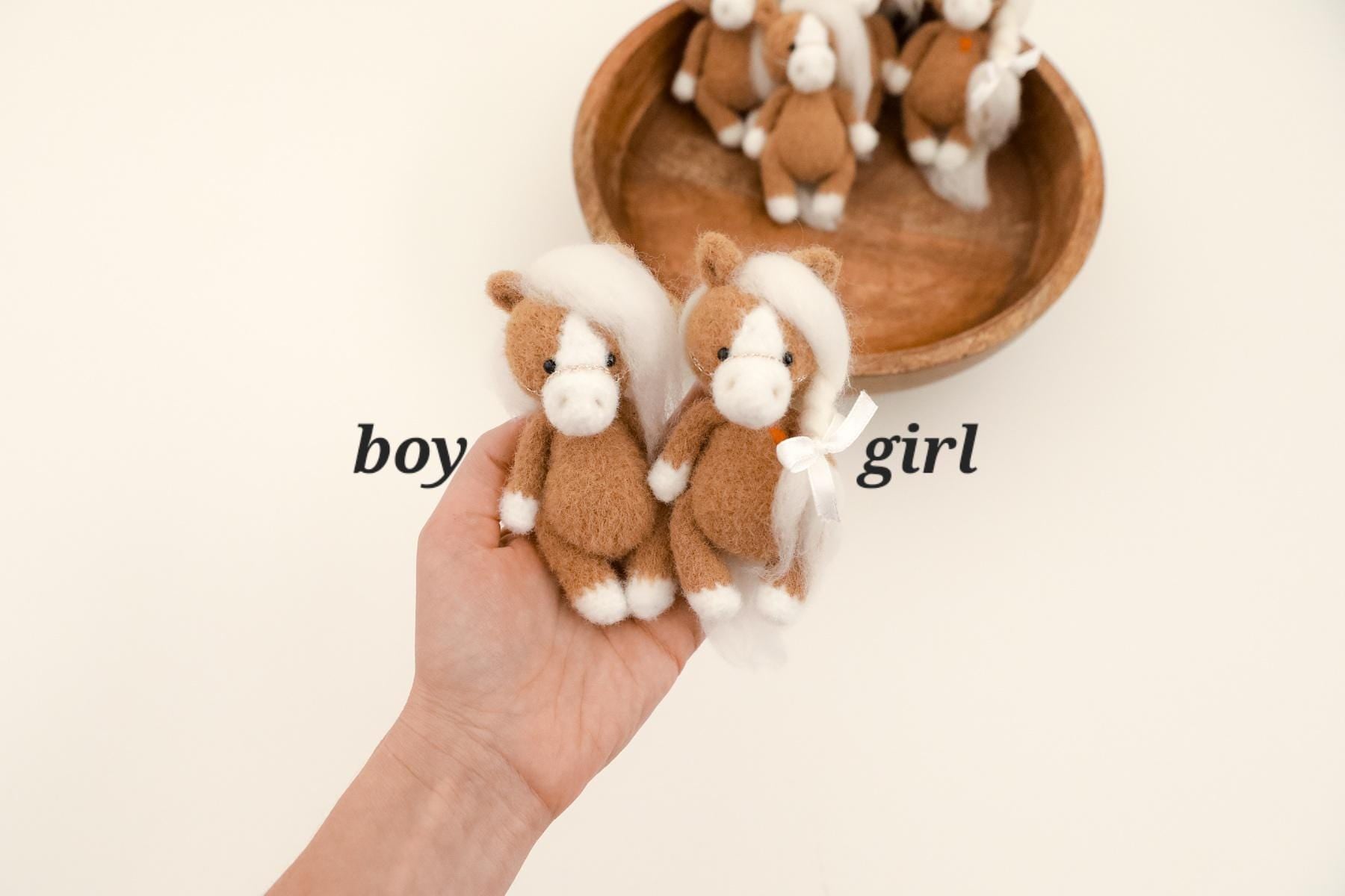 MADE TO ORDER! Knitted horse lovie