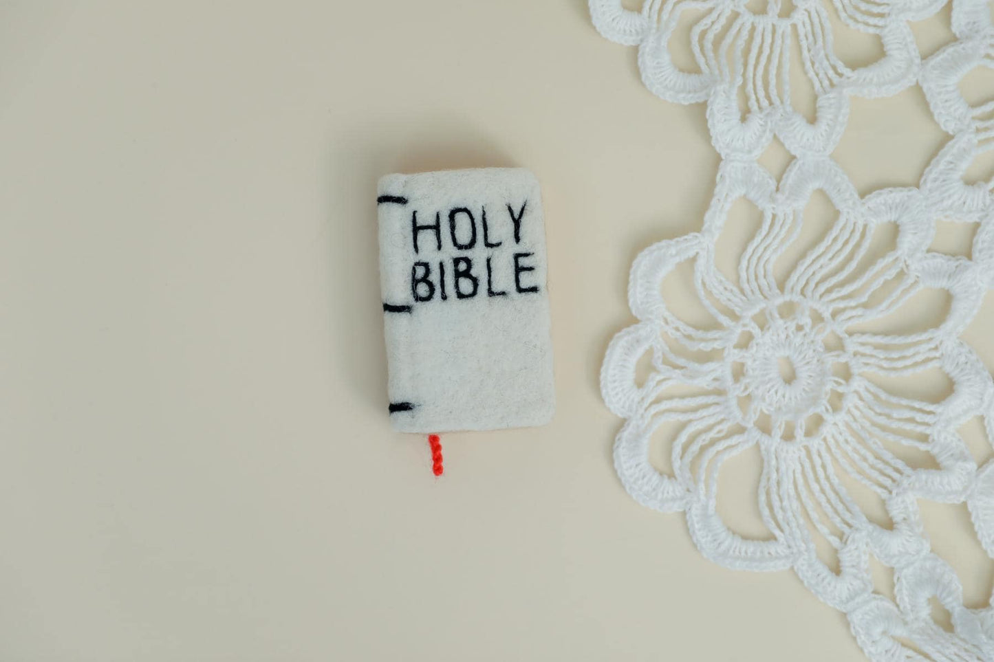 MADE TO ORDER! Felted bible