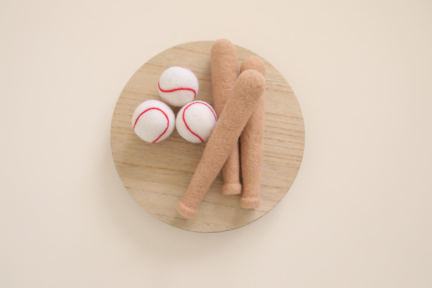 RTS! Felted baseball set