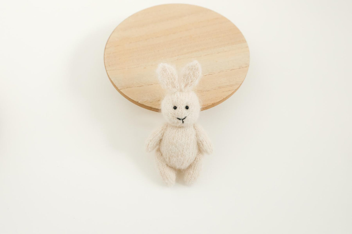 RTS! Knitted bear/bunny props | Newborn knitted romper & bear bonnet Newborn photography props Bear Bunny props Footless romper Bear bonnet