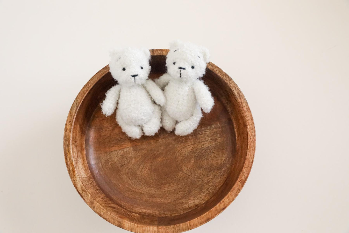 RTS! Knitted teddy bear | Newborn photography props Bear props Newborn bear posing lovie Teddy bear toy Big and small bear lovies