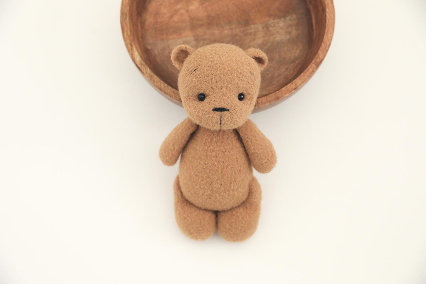 RTS! Knitted teddy bear | Newborn photography props Bear props Newborn bear posing lovie Teddy bear toy Big and small bear lovies