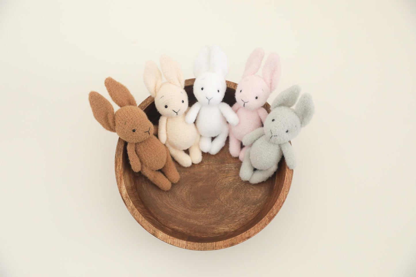 RTS! Knitted bunny | Newborn photography props Bunny props Newborn bunny posing lovie Bunny toy