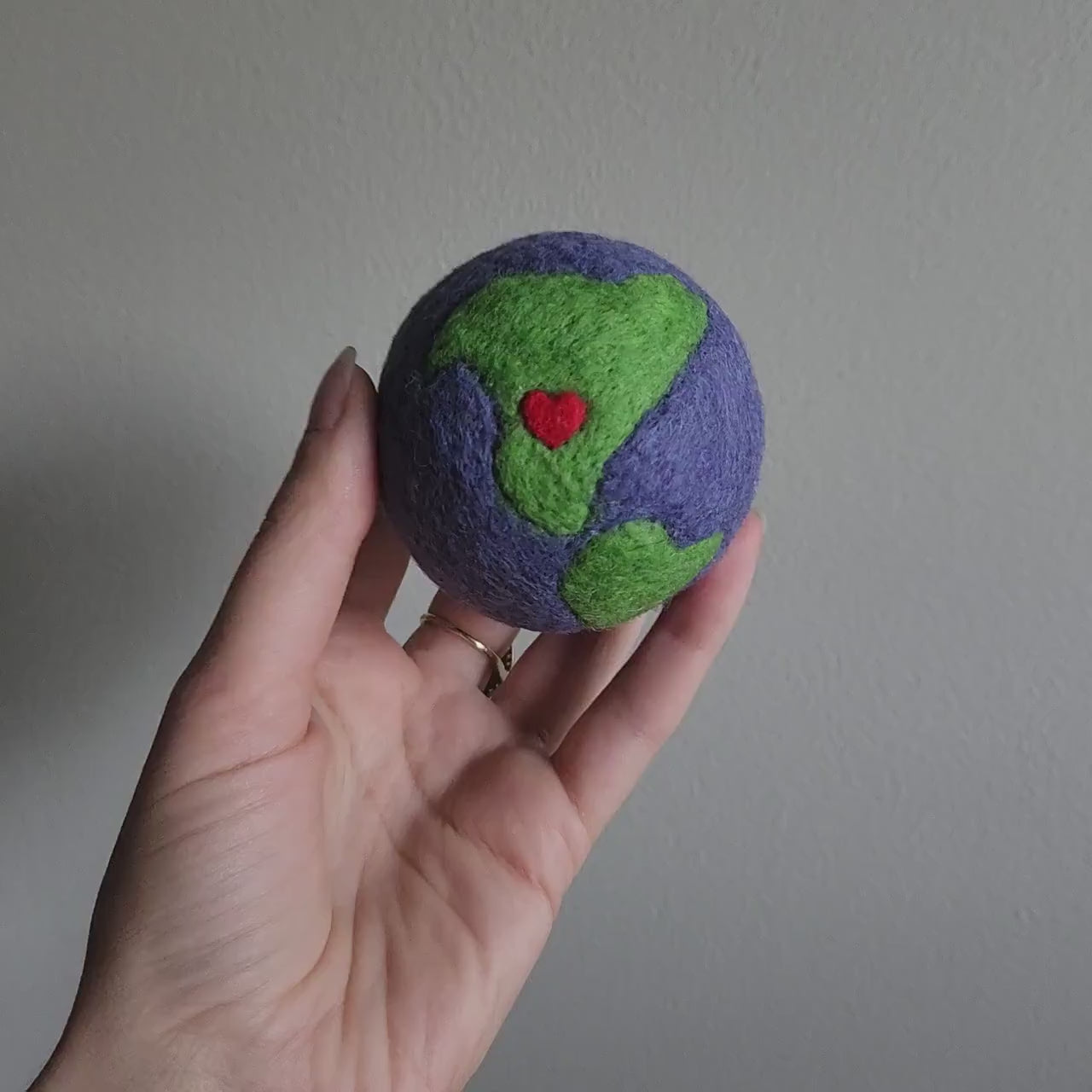 MADE TO ORDER! Felted planet